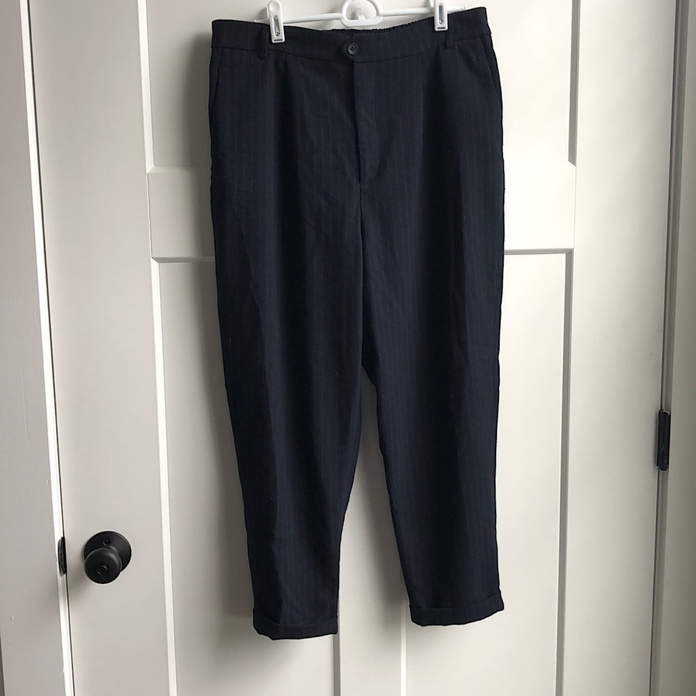 ZARA striped Trouser Pant